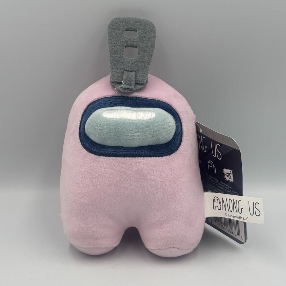 Among Us Pink Crewmate Plush Zipper head Series‎ 3 Toikido